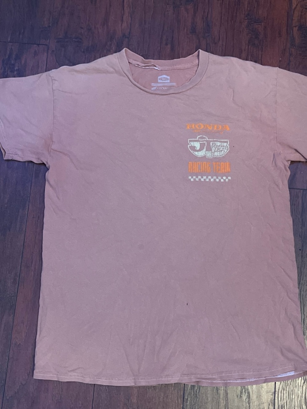 Honda Graphic Short Sleeve T-Shirt in Dusty Rose